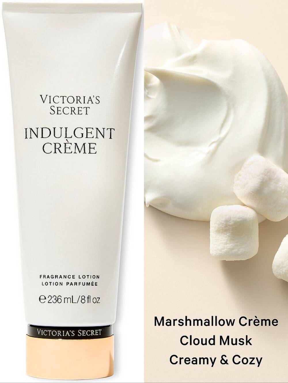 Victoria's Secret Indulgent Crème Fragrance Body Lotion 8oz NEW
